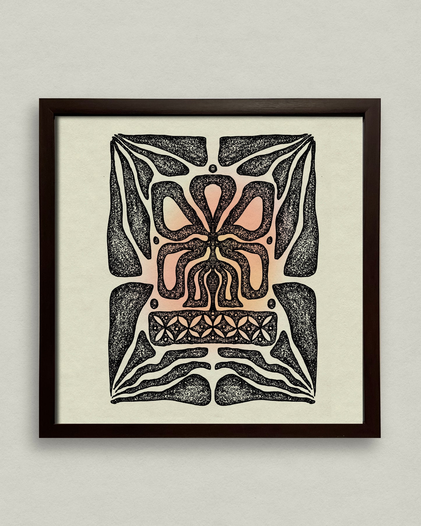 Totems 12x12 Framed Print
