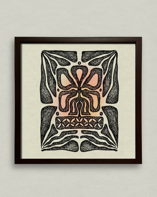 Totems 12x12 Framed Print